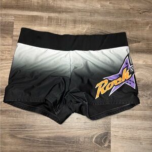 Rockstar Black and Gray Shorts